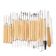 22Pcs Pottery Clay Tool Set Sculpting Polymer Modeling Art Carving DIY Kits 22Pcs Pottery Clay Tool Set Sculpting Polymer Modeling Art Carving DIY Kits