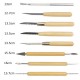 22Pcs Pottery Clay Tool Set Sculpting Polymer Modeling Art Carving DIY Kits 22Pcs Pottery Clay Tool Set Sculpting Polymer Modeling Art Carving DIY Kits
