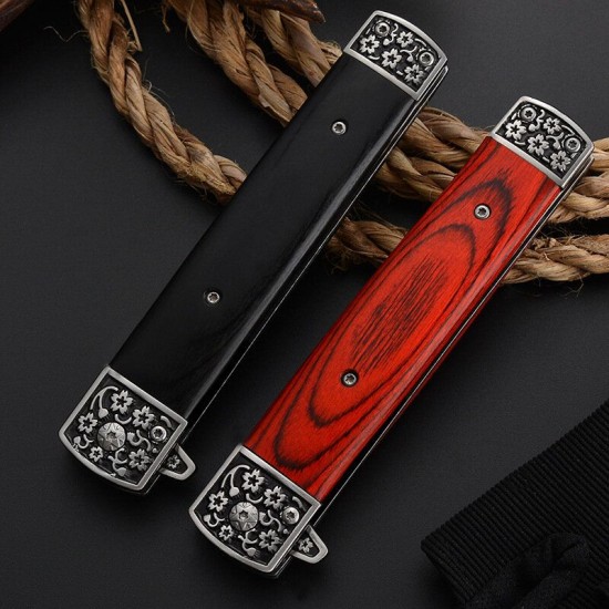 23CM Folding Knifee Survival Knive Hunting Camping Multi High Hardness Military Survival Outdoor Survival in the Wild Knifee Tools