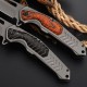 23CM Folding Knifee Survival Knive Hunting Camping Multi High Hardness Military Survival Outdoor Survival in the Wild Knifee Tools