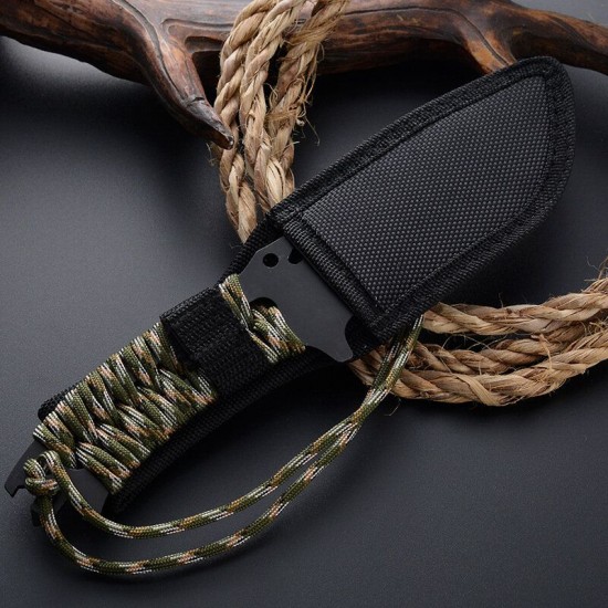 23CM Knifee Survival Knive Hunting Camping Multi High Hardness Military Survival Outdoor Survival in the Wild Knifee Tools
