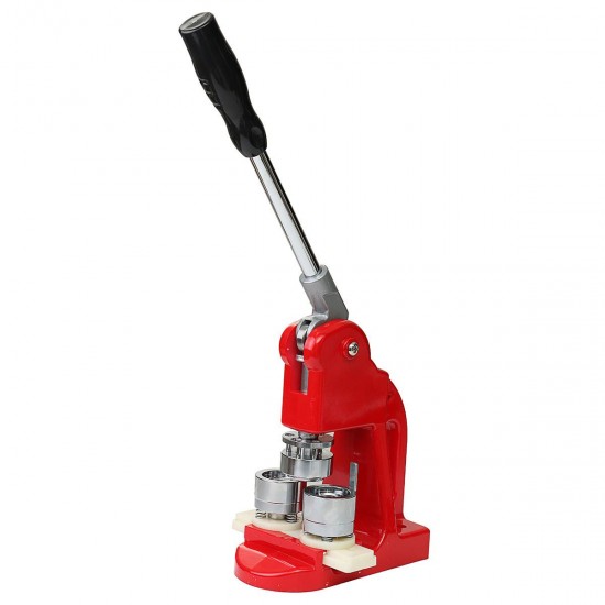 25mm Button Badge Maker Punch Press Machine with Button Parts and Circle Cutter 25mm Button Badge Maker Punch Press Machine with Button Parts and Circle Cutter