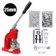 25mm Button Badge Maker Punch Press Machine with Button Parts and Circle Cutter 25mm Button Badge Maker Punch Press Machine with Button Parts and Circle Cutter