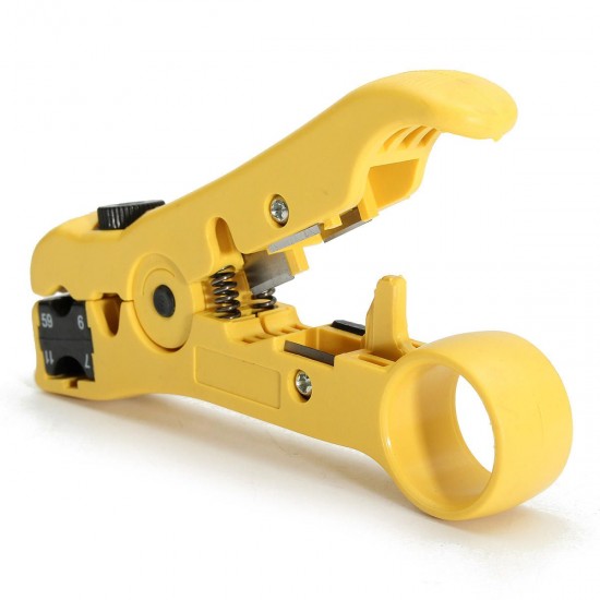 2Pcs Coax Coaxial Cable Crimper & Stripper Multi-Function Hand Operated Tools 2Pcs Coax Coaxial Cable Crimper & Stripper Multi-Function Hand Operated Tools