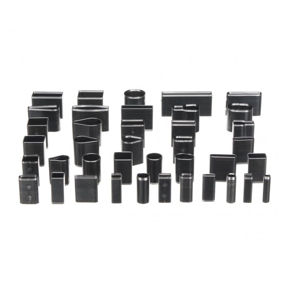 39 Shape Hole Hollow Cutter Hole Punch Leather Craft DIY Tool Phone Holster Metal Cutter Punch Set 39 Shape Hole Hollow Cutter Hole Punch Leather Craft DIY Tool Phone Holster Metal Cutter Punch Set