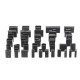 39 Shape Hole Hollow Cutter Hole Punch Leather Craft DIY Tool Phone Holster Metal Cutter Punch Set 39 Shape Hole Hollow Cutter Hole Punch Leather Craft DIY Tool Phone Holster Metal Cutter Punch Set