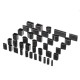39 Shape Hole Hollow Cutter Hole Punch Leather Craft DIY Tool Phone Holster Metal Cutter Punch Set 39 Shape Hole Hollow Cutter Hole Punch Leather Craft DIY Tool Phone Holster Metal Cutter Punch Set