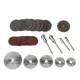 39pcs Resin Metal Cutting Blade Wheels Disc Set for Dremel Rotary Tool 39pcs Resin Metal Cutting Blade Wheels Disc Set for Dremel Rotary Tool