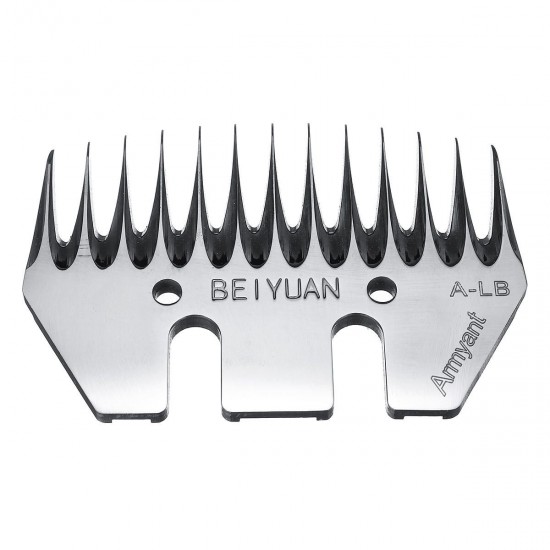 4/13 Tooth Sheep Goats Hair Clipper Blades Straight Curved Tooth For Electric Shavers Clippers