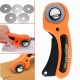 45mm Rotary Cutter Sewing Quilting Fabric Cutting Craft Tool With 5pcs Blades