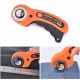 45mm Round Rotary Cutter Sewing Quilting Roller Fabric Cutting Tool + 10x Bllades