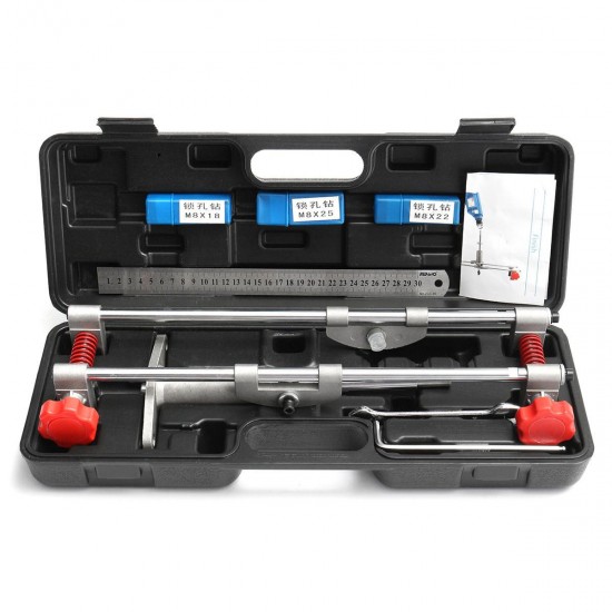 5 Minutes Door Lock Mortiser Jig Kit With Three Cutters 5 Minutes Door Lock Mortiser Jig Kit With Three Cutters