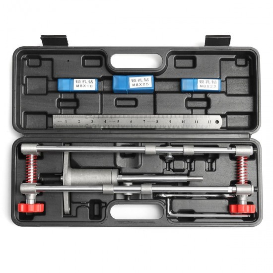 5 Minutes Door Lock Mortiser Jig Kit With Three Cutters 5 Minutes Door Lock Mortiser Jig Kit With Three Cutters