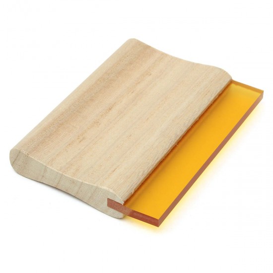 6inch 15cm Silk Screen Printing Squeegee Single Durometer Ink Scraper 6inch 15cm Silk Screen Printing Squeegee Single Durometer Ink Scraper