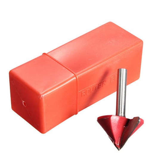 6mmx 32mm 90 Degree CNC Engraving V Groove 3D Bit Router Carving Tool 6mmx 32mm 90 Degree CNC Engraving V Groove 3D Bit Router Carving Tool