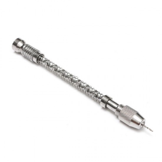 Alloy Steel Semi-automatic Hand Micro Drill With 20pcs 0.2-2mm Drill Bits Alloy Steel Semi-automatic Hand Micro Drill With 20pcs 0.2-2mm Drill Bits