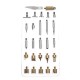 DIY Craft Soldering Iron Head Burning Welding Tools Wood Pyrography Kit DIY Craft Soldering Iron Head Burning Welding Tools Wood Pyrography Kit