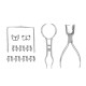 Dental Dentist Basic Rubber Dam Kit Dental Tools Surgical Instruments Set Dental Dentist Basic Rubber Dam Kit Dental Tools Surgical Instruments Set