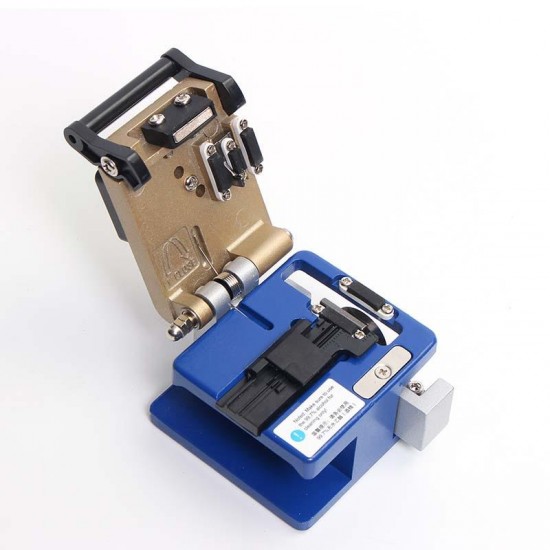 Fiber Optic FTTH Tool Kit with FC-6S Cleaver Optical Power Meter Visual Fault Locator Finder Cable Cutter Stripper Plier Fiber Optic FTTH Tool Kit with FC-6S Cleaver Optical Power Meter Visual Fault Locator Finder Cable Cutter Stripper Plier