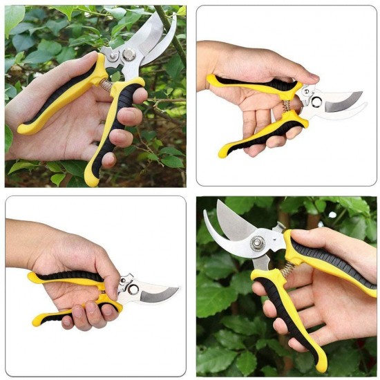 Gardening Fruit Shears Multi-Function Tree Branch Shears Garden Shears Anti-Slip and Labor-Savin