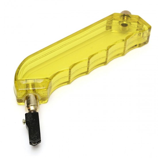 Handheld Grip Color Glass Cutter Tungsten Carbide Yellow