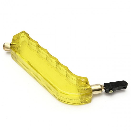 Handheld Grip Color Glass Cutter Tungsten Carbide Yellow