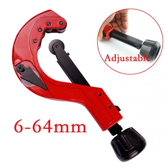 Heavy Duty Quick Release Tube Pipe Cutter Slicer Precision Forging 6-64mm