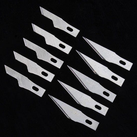 Metal Handle Hobby Cutter Craft with 10pcs Blade Cutting Tool