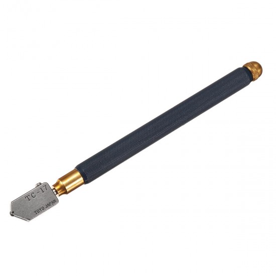Metal Handle Shape Glass Oiling Cutter Straight Cutting Tool for TC-17B Glass Metal Handle Shape Glass Oiling Cutter Straight Cutting Tool for TC-17B Glass