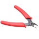 Mini 5 Inch Electrical Crimping Plier Snip Cutter Hand Tool Red Handle