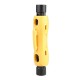 Multifunctional Speedy Coax Stripper for RG6 RG59 RG7 RG11 Cable Tool Multifunctional Speedy Coax Stripper for RG6 RG59 RG7 RG11 Cable Tool