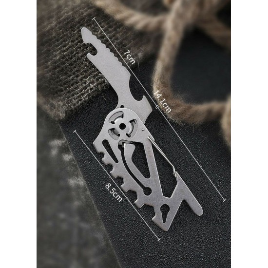 New Outdoor Multifunction Credit Card KnIife Survival Camping Hunting Tactical KnIife Utility Hand Tools Pocket Multitool Card