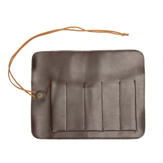 PU Leather Tool Bag Stone Carving Tool Bag Scabbard Can Roll Artificial PU Leather Tool Bag Stone Carving Tool Bag Scabbard Can Roll Artificial