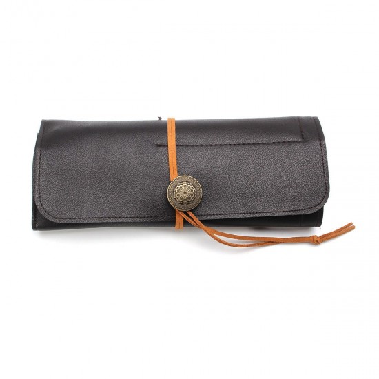 PU Leather Tool Bag Stone Carving Tool Bag Scabbard Can Roll Artificial PU Leather Tool Bag Stone Carving Tool Bag Scabbard Can Roll Artificial