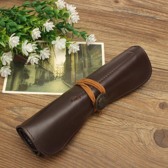 PU Leather Tool Bag Stone Carving Tool Bag Scabbard Can Roll Artificial PU Leather Tool Bag Stone Carving Tool Bag Scabbard Can Roll Artificial