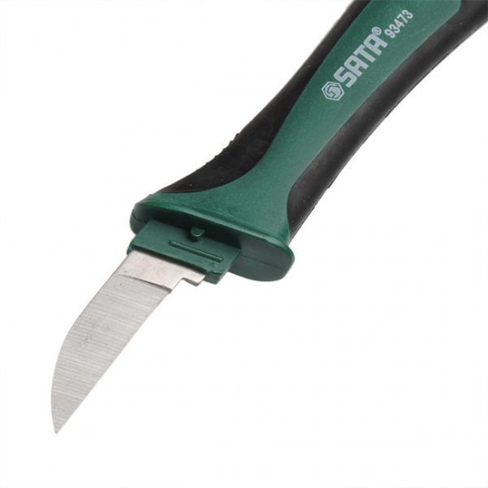 SATA High-carbon Steel Straight Blade Type Wire Stripping Tool SATA High-carbon Steel Straight Blade Type Wire Stripping Tool