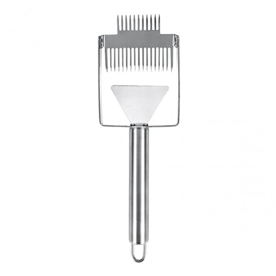 Stainless Steel Bee Hive Uncapping Honey Forks Scraper Handle Beekeeping Tools Stainless Steel Bee Hive Uncapping Honey Forks Scraper Handle Beekeeping Tools