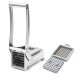 Stainless Steel French Fry Potato Cutter Maker Slicer Chopper Dicer with 2 Bllades Vegetable Cutter Stainless Steel French Fry Potato Cutter Maker Slicer Chopper Dicer with 2 Bllades Vegetable Cutter