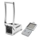 Stainless Steel French Fry Potato Cutter Maker Slicer Chopper Dicer with 2 Bllades Vegetable Cutter