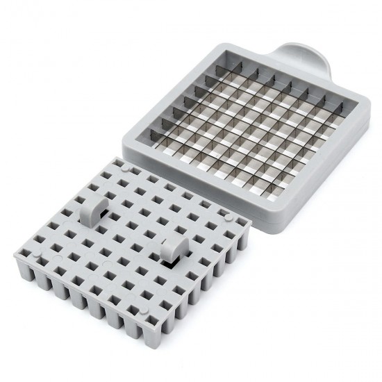Stainless Steel French Fry Potato Cutter Maker Slicer Chopper Dicer with 2 Bllades Vegetable Cutter Stainless Steel French Fry Potato Cutter Maker Slicer Chopper Dicer with 2 Bllades Vegetable Cutter