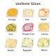 Stainless Steel Fruit Vegetable Slicing Machine Lemon Slicer Manual For Commercial Handmade Tools