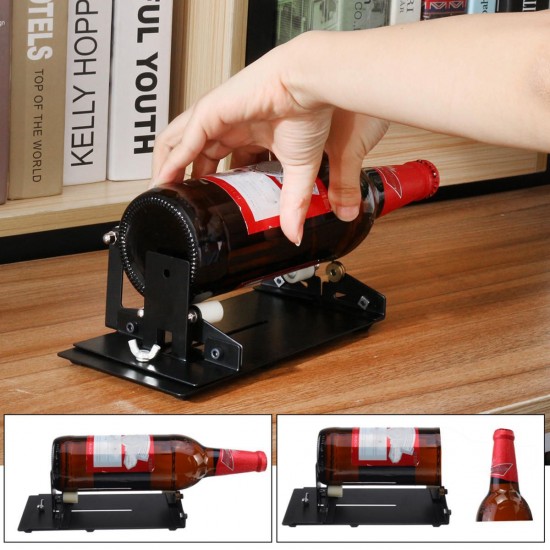 Stainless Steel Glass Bottle Cutter Machine W ine B eer Glass Bottles Cutting Tool Stainless Steel Glass Bottle Cutter Machine W ine B eer Glass Bottles Cutting Tool