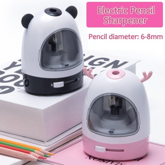 Tianwen Astronomical Electric Pencil Sharpener Primary School Multi-Function Automatic Pencil Sharpener Children Cartoon Cute Pencil Sharpener