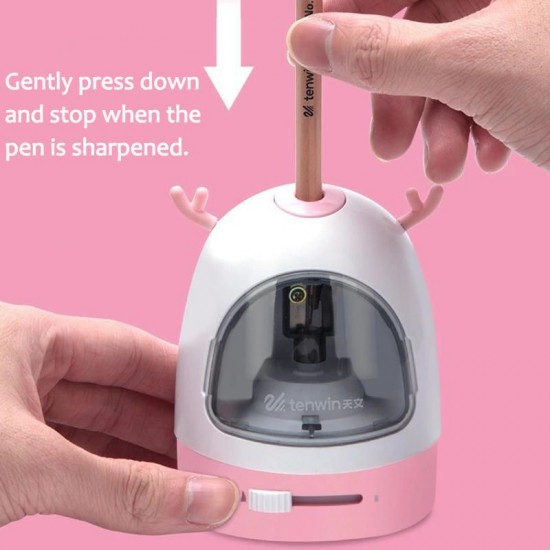 Tianwen Astronomical Electric Pencil Sharpener Primary School Multi-Function Automatic Pencil Sharpener Children Cartoon Cute Pencil Sharpener Tianwen Astronomical Electric Pencil Sharpener Primary School Multi-Function Automatic Pencil Sharpener Children Cartoon Cute Pencil Sharpener
