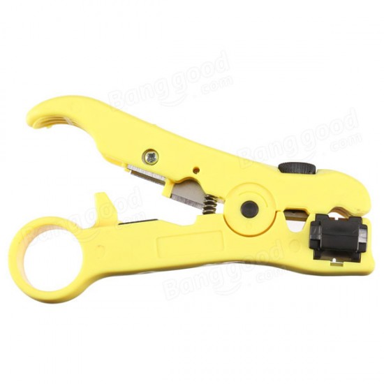 UTP STP Coaxial Cable Stripper Wire Stripping Cutting Crimping Tool