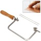 Woodworking Mini Saw Bow Jewelry Wire Carved U-shaped Hand Hacksaw Handle Tool