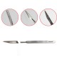 Carbon Steel Surgical Scallpel Bladess + 10pc Blade Handle Scallpel DIY Cutting Tool PCB Repair Animal Surgical KnIife