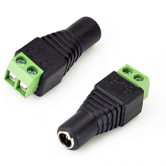 5.5*2.1mm DC12V Power Male Female Plug Jack Adapter Connector for CCTV LED 5050 3528 5630 Strip Light 5.5*2.1mm DC12V Power Male Female Plug Jack Adapter Connector for CCTV LED 5050 3528 5630 Strip Light