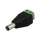 5.5*2.1mm DC12V Power Male Female Plug Jack Adapter Connector for CCTV LED 5050 3528 5630 Strip Light