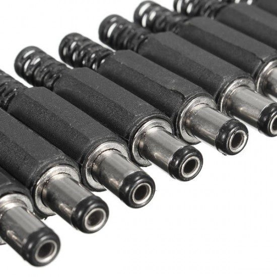JP02 10Pcs 5.5x2.1mm DC Power Male Solder Barrel Tip Plug Jack Connector JP02 10Pcs 5.5x2.1mm DC Power Male Solder Barrel Tip Plug Jack Connector